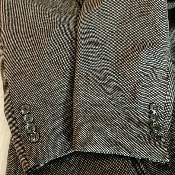 ♻️Ciero Athletic 100 Percent Pure Wool Brown Black Gray Men Blazer Jacket sz L46 - Picture 11 of 17